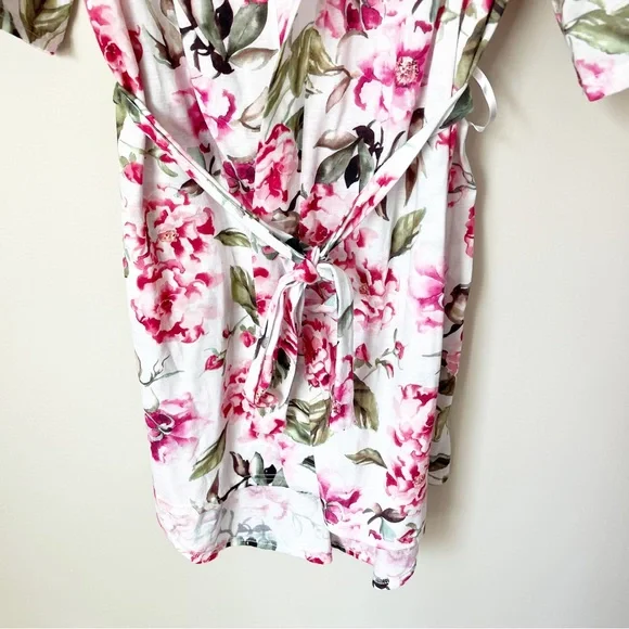 Show Me Your Mumu Brie Floral Robe Garden of Blooms One Size - Picture 7 of 12